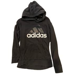 Adidas Black Pullover Hoodie Mens L